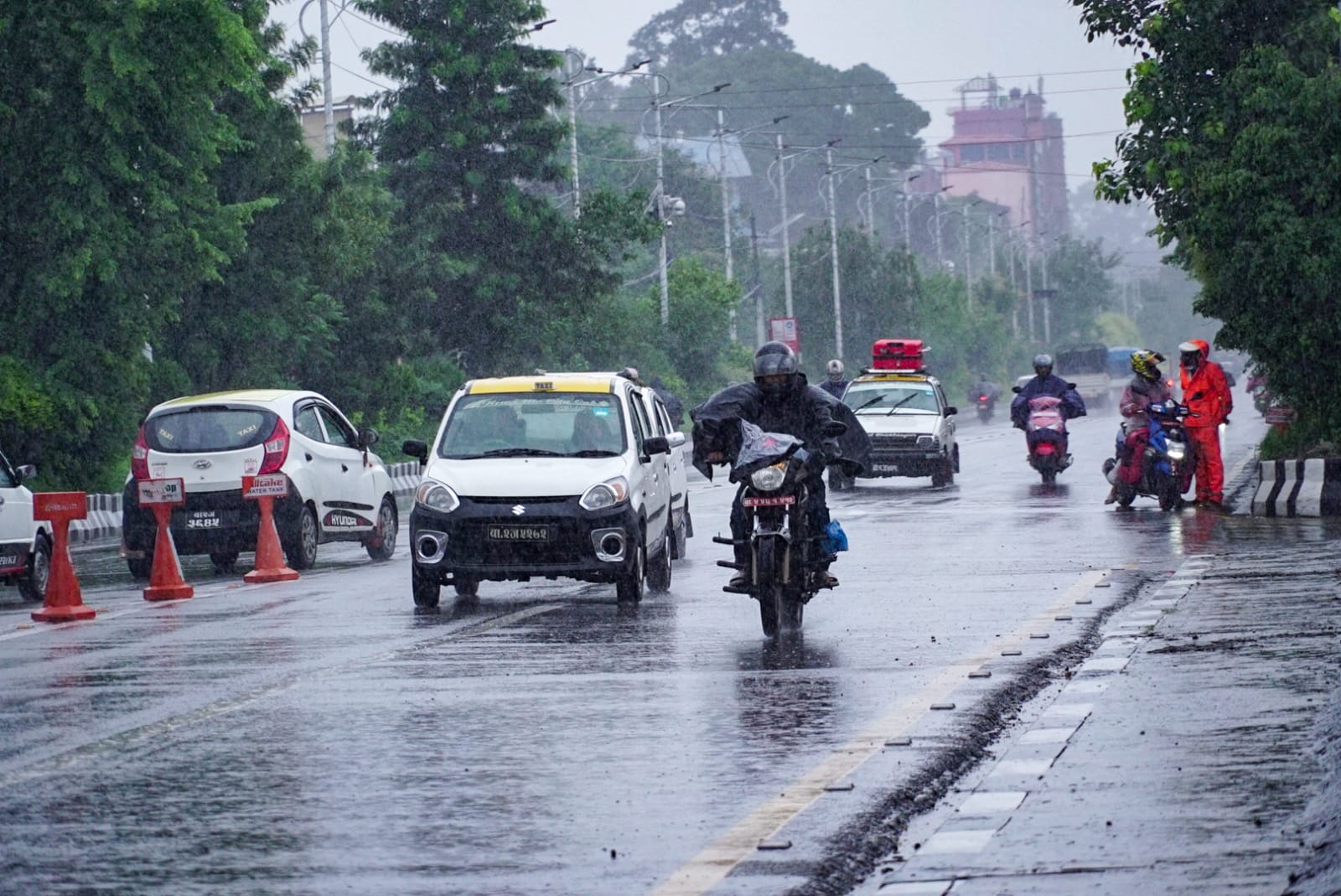 कोशी र गण्डकीका एक–दुई स्थानमा भारी वर्षाको सम्भावना