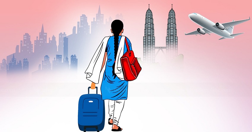 भारत हुँदै खाडी देश पठाउन लागिएका ४० नेपाली महिलाको उद्धार