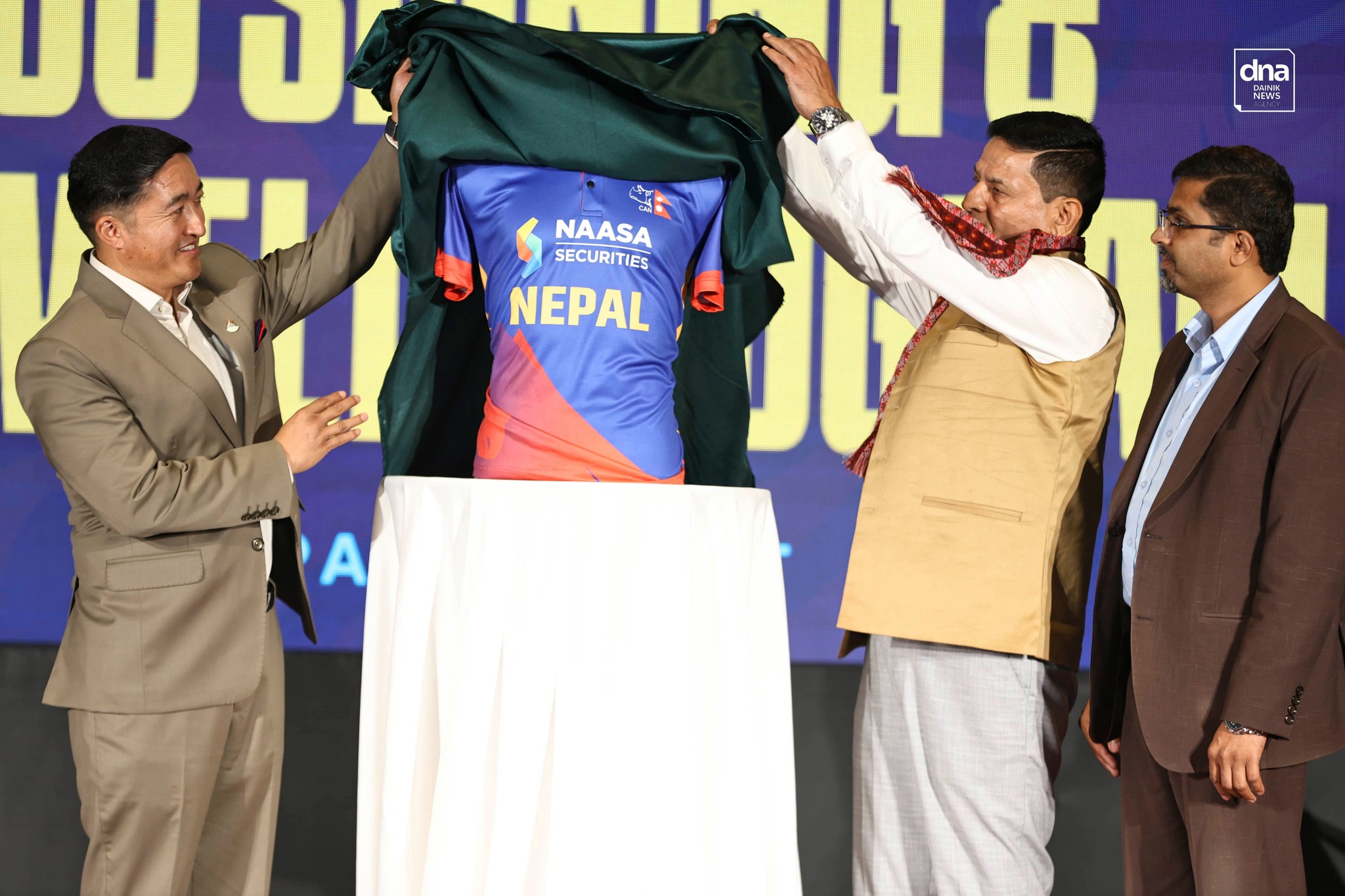 नेपाली क्रिकेट टिमको नयाँ जर्सी सार्वजनिक