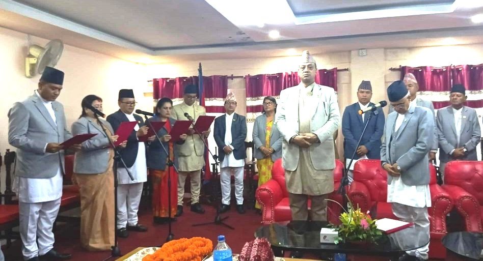 बागमती प्रदेशमा मन्त्रीपरिषद् विस्तार, नवनियुक्‍त पाँच जना मन्त्रीले लिए सपथ