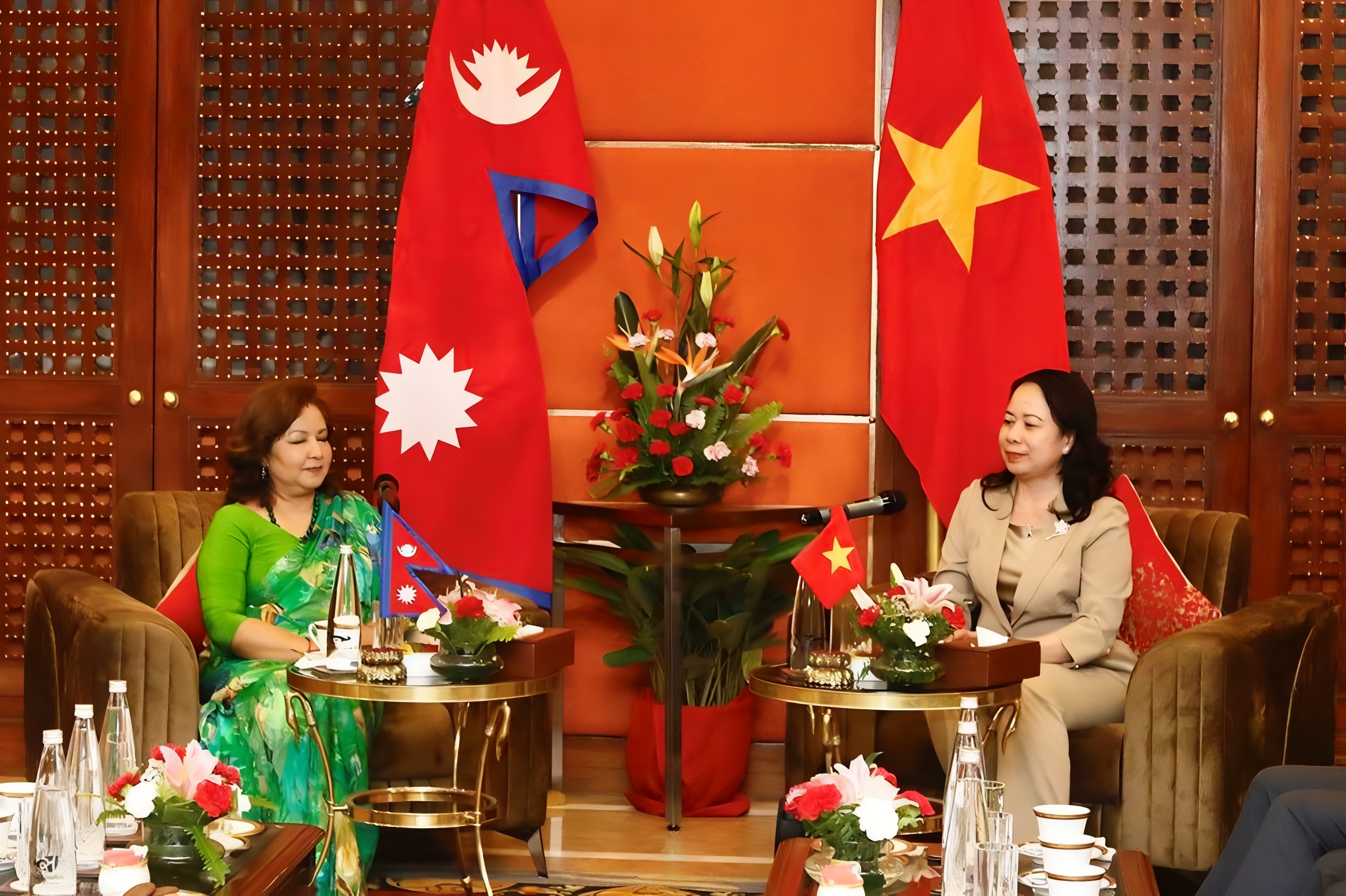 भियतनामका उपराष्ट्रपतिसँग परराष्ट्रमन्त्री राणाको शिष्टाचार भेटवार्ता