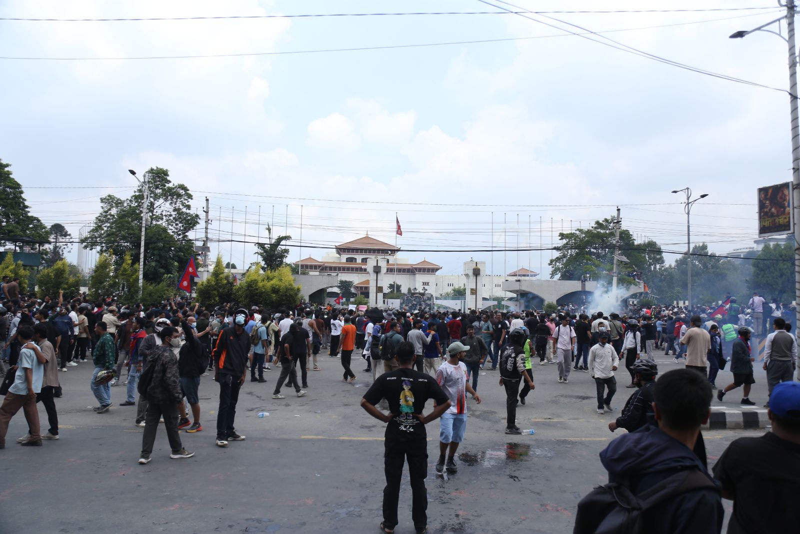 जेनजीको प्रदर्शन : प्रहरीको गोली लागेर एक जनाको मृत्यु