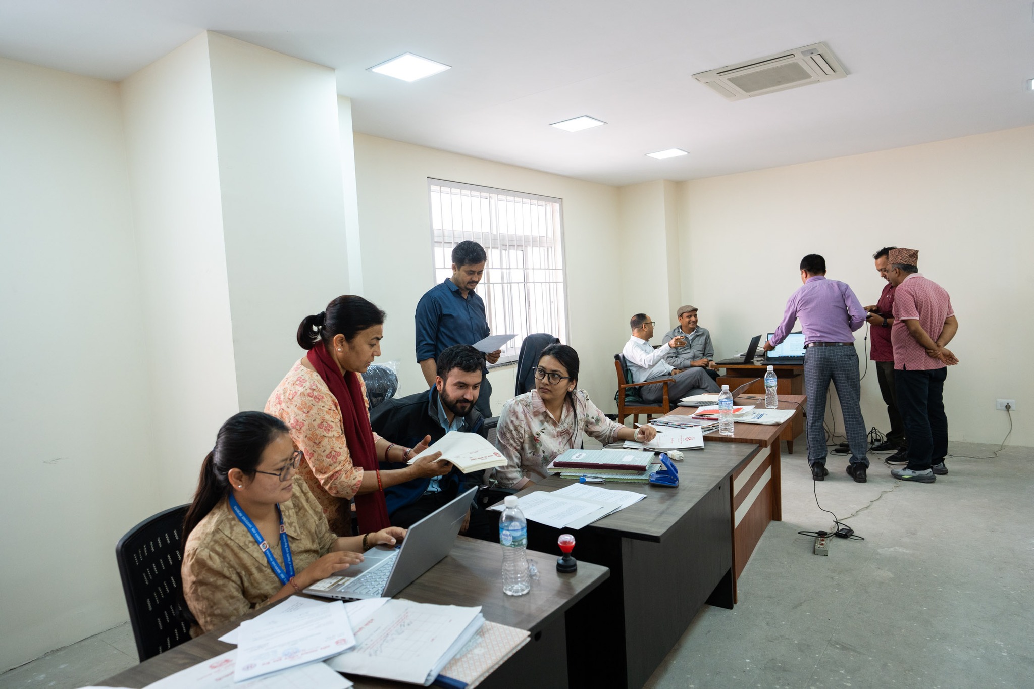 एनएचआरसीको निर्माणाधीन भवनबाट सेवा दिँदै स्वास्थ्य मन्त्रालय