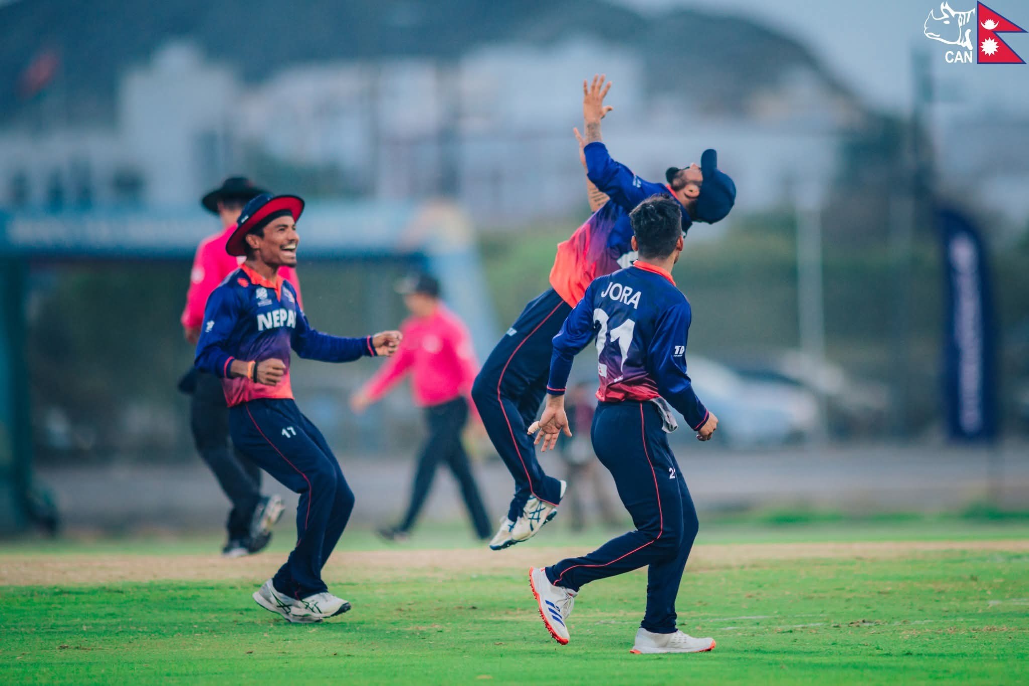 यूएईलाई १ रनले हराउँदै नेपाल विजयी