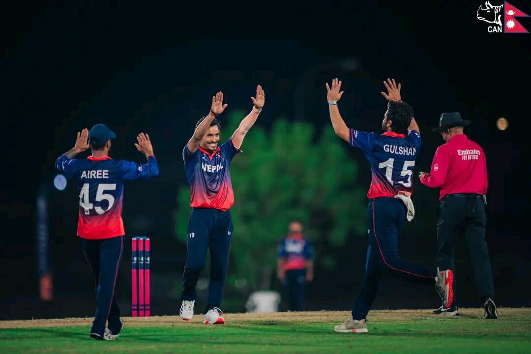 नेपालले जित्यो टी-२० विश्वकप छनोटको उपाधि