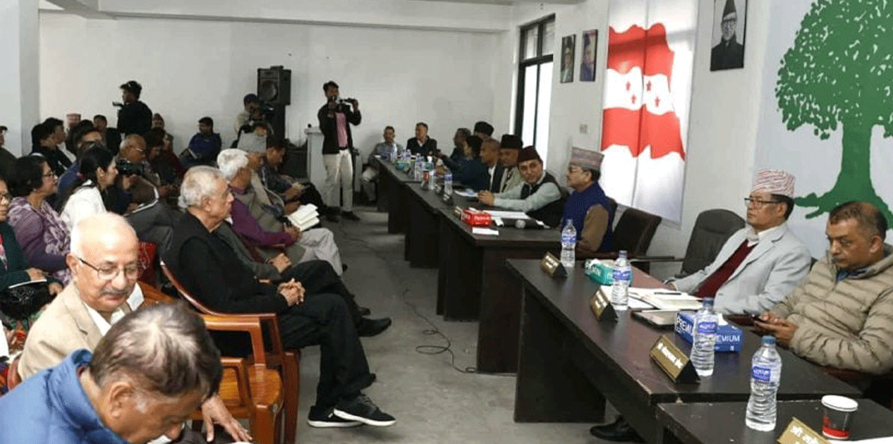 काँग्रेस केन्द्रीय समिति बैठक आज पनि बस्‍दै, नेताहरूले धारणा राख्ने क्रम जारी