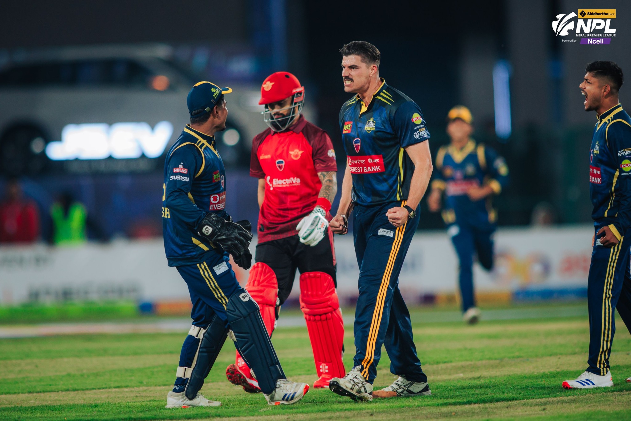 एनपीएल :  पोखरा बिरुद्ध विराटनगरको कीर्तिमानी स्कोरसहितको जित