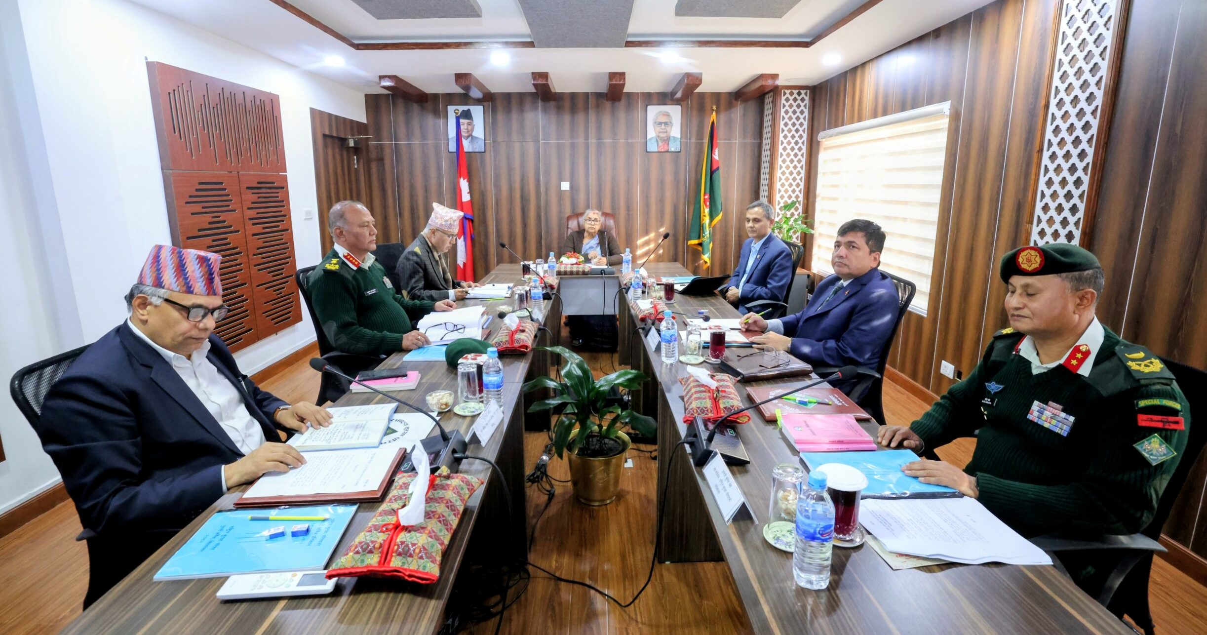 सुरक्षा परिषद् बैठक : प्रतिनिधिसभा निर्वाचनमा सेना परिचालन गर्न मन्त्रिपरिषद्समक्ष सिफारिस गर्ने