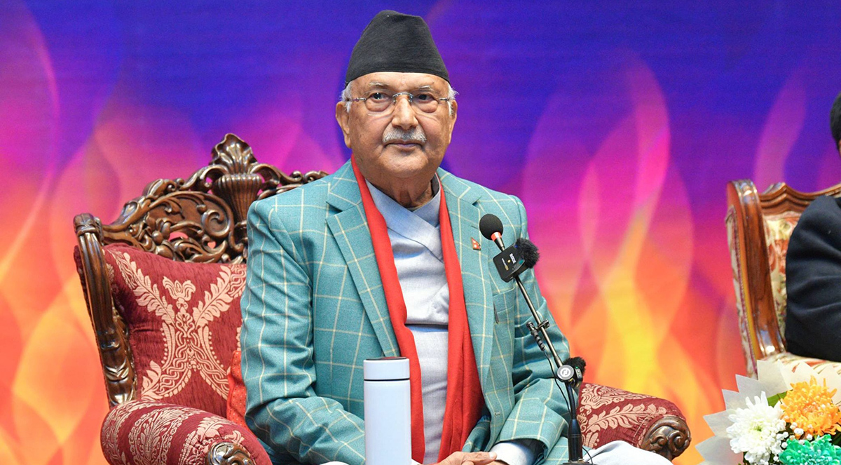 झापा-५ बाट केपी शर्मा ओलीको एकल नाम सिफारिस