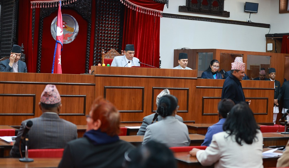 सिंहदरबारमा बस्यो राष्ट्रियसभा बैठक, आउने शुक्रबार बस्ने