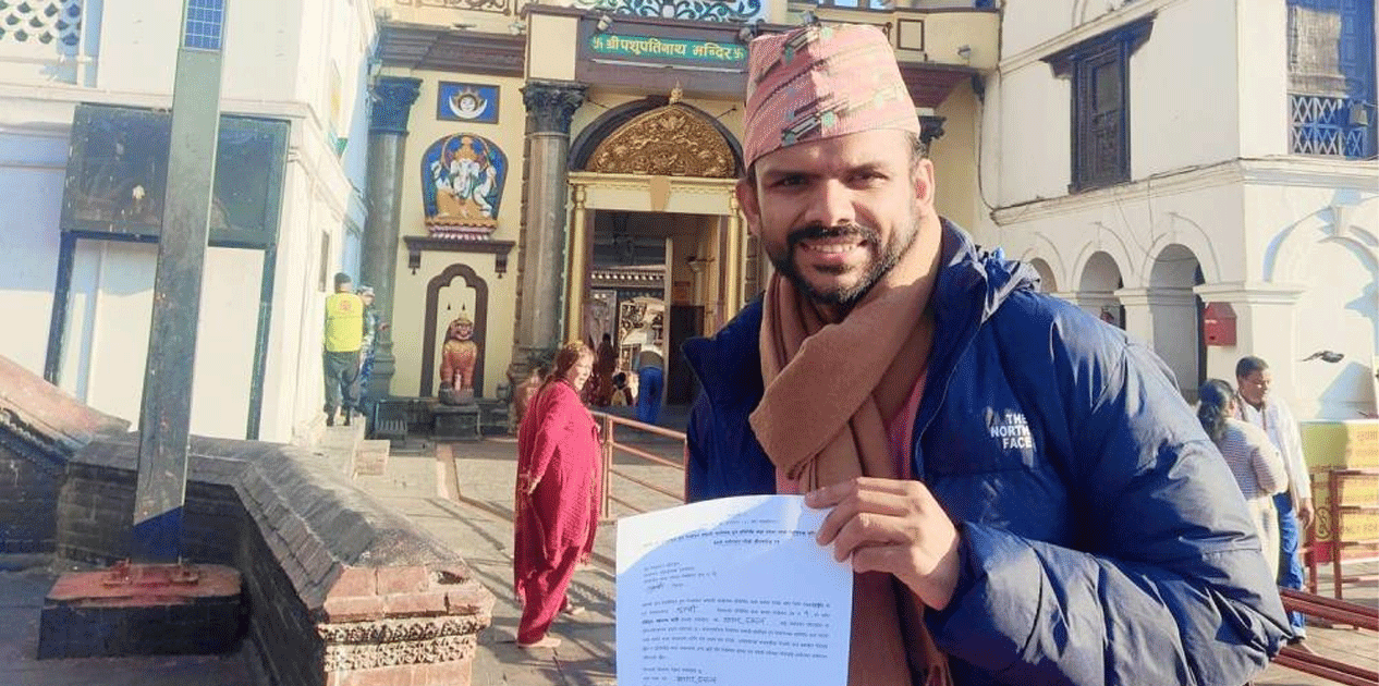 रास्वपाबाट सागर ढकाल गुल्मी १ मा चुनाव लड्ने
