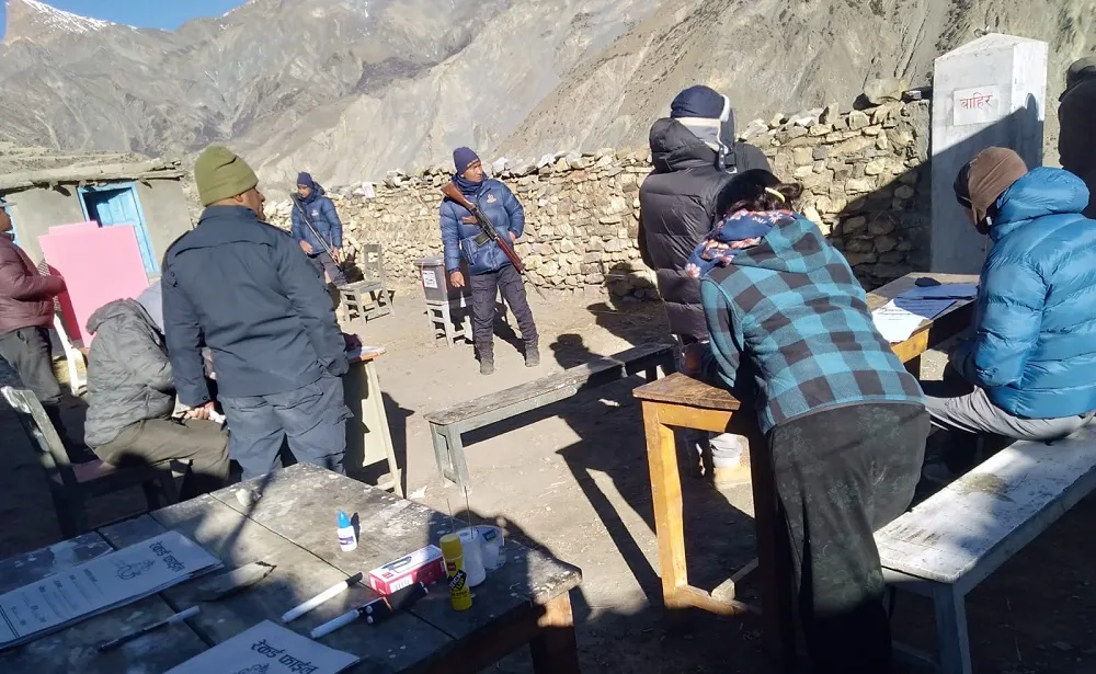 मुस्ताङमा ५६ प्रतिशत मत खस्यो
