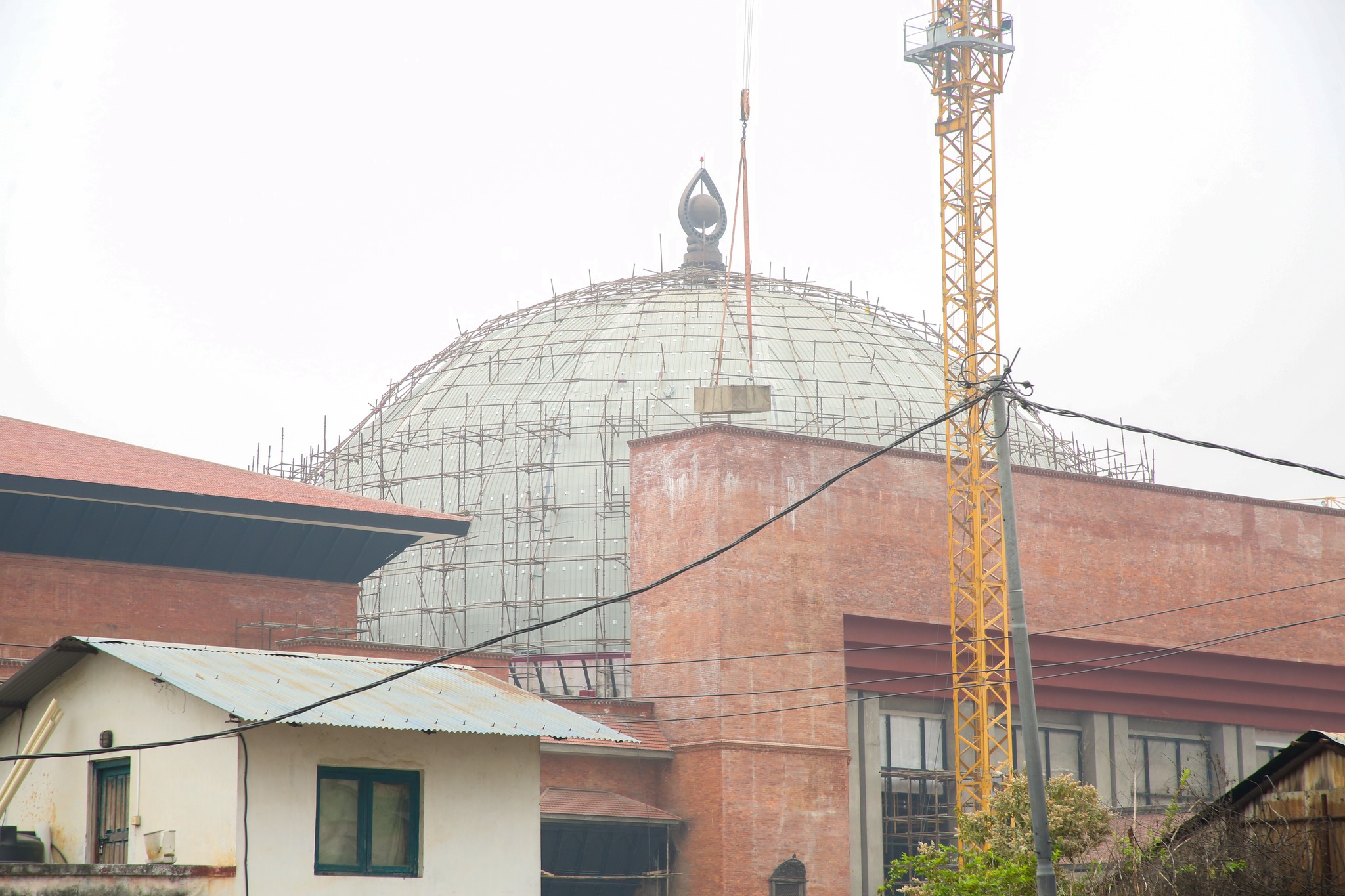 नयाँ सांसद तयार, नयाँ संसद् भवन निर्माण अझै अधुरो