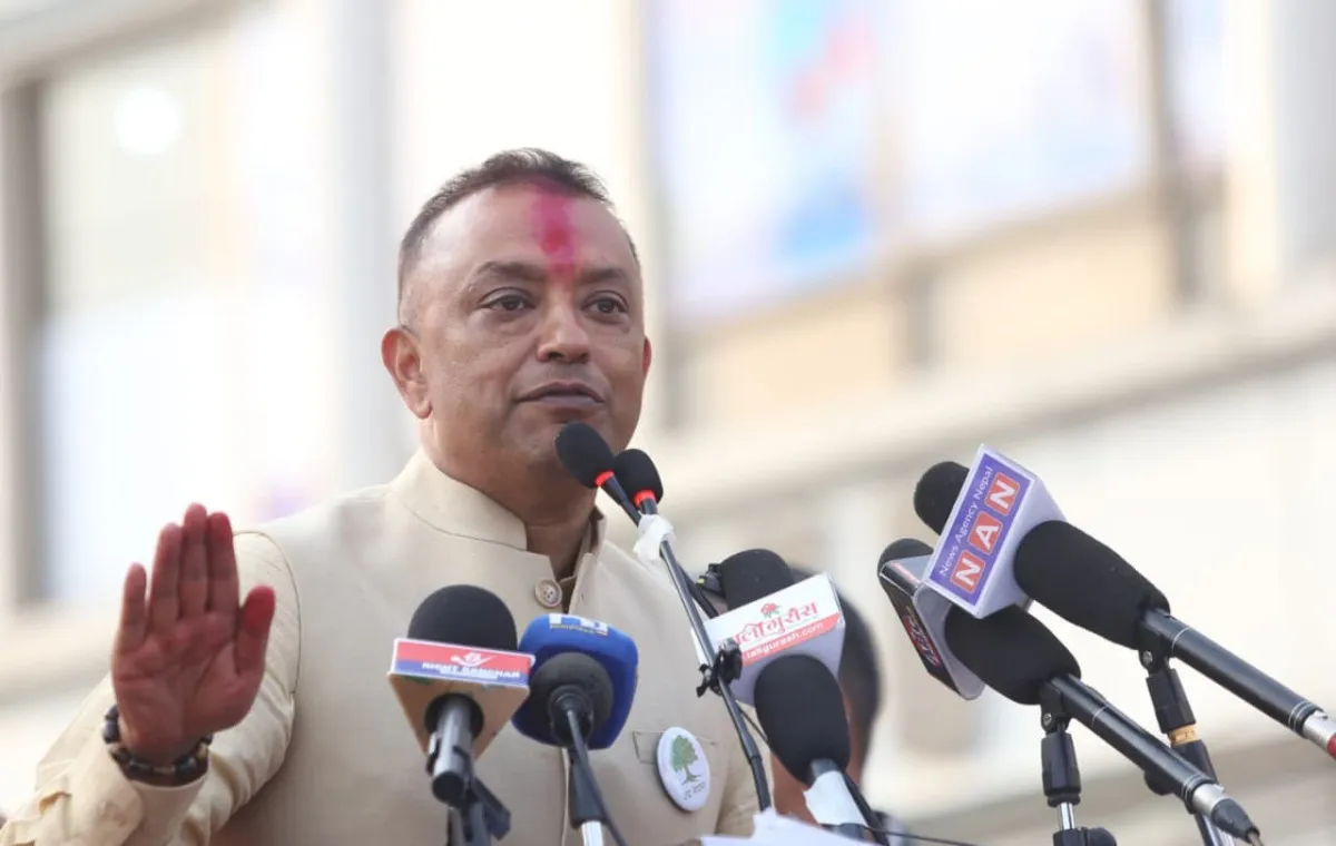 कांग्रेस सभापति गगन थापाद्वारा राजीनामा