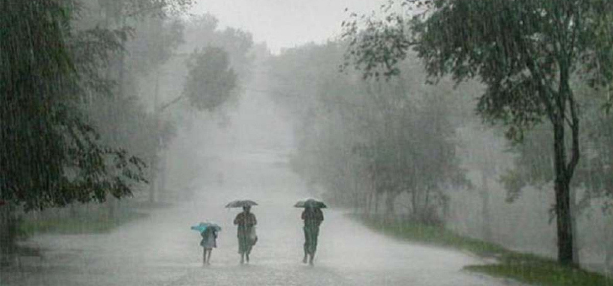 आजको मौसम: यी पाँच प्रदेशमा मध्यम वर्षाको सम्भावना