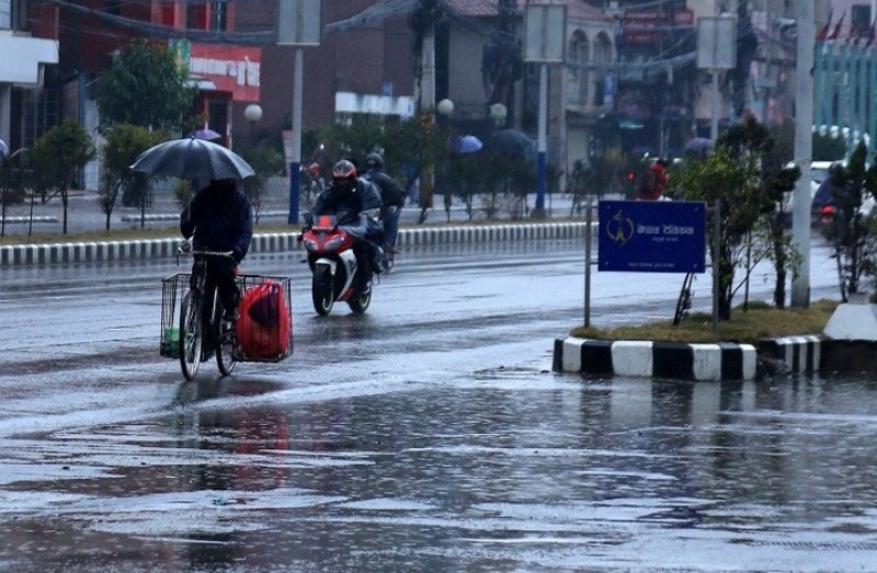आजको मौसम: यी तीन प्रदेशमा भारी वर्षाको चेतावनी