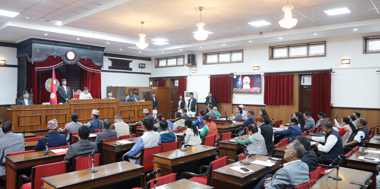 राष्ट्रिय सभाले गरायो एलपी ग्यासको दीर्घकालीन समाधान र आपूर्ति सहज बनाउन सरकारको ध्यानाकर्षण