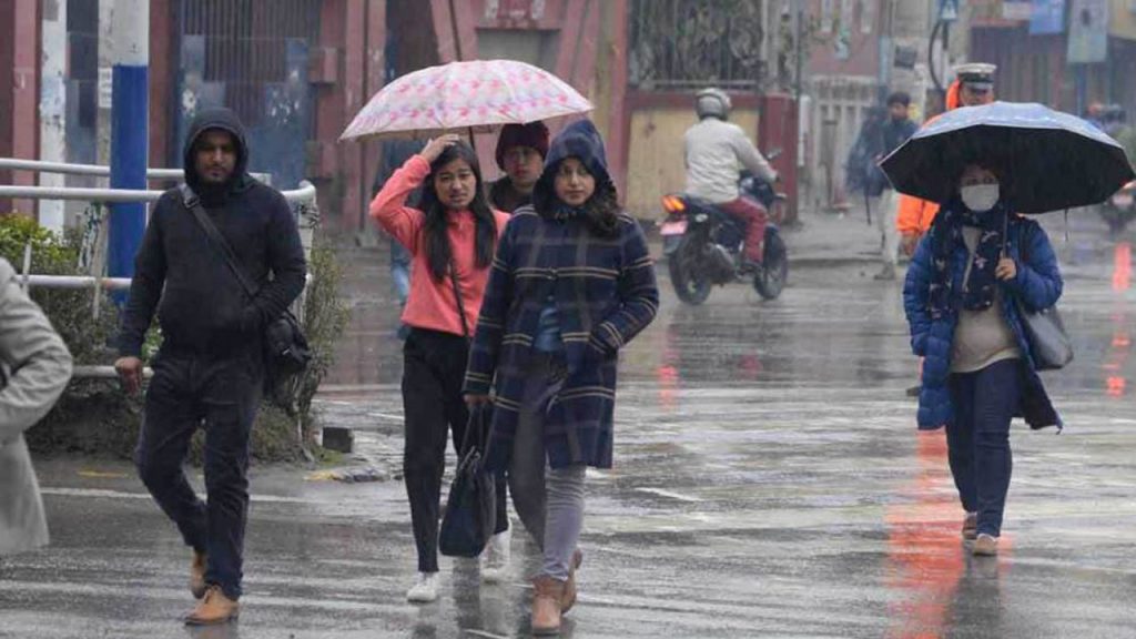 आज यी ६ प्रदेशमा भारी वर्षाको सम्भावना