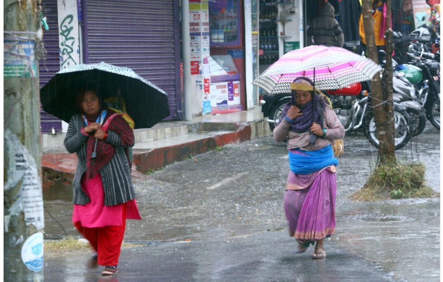 आज यी ५ प्रदेशमा भारी वर्षाको सम्भावना