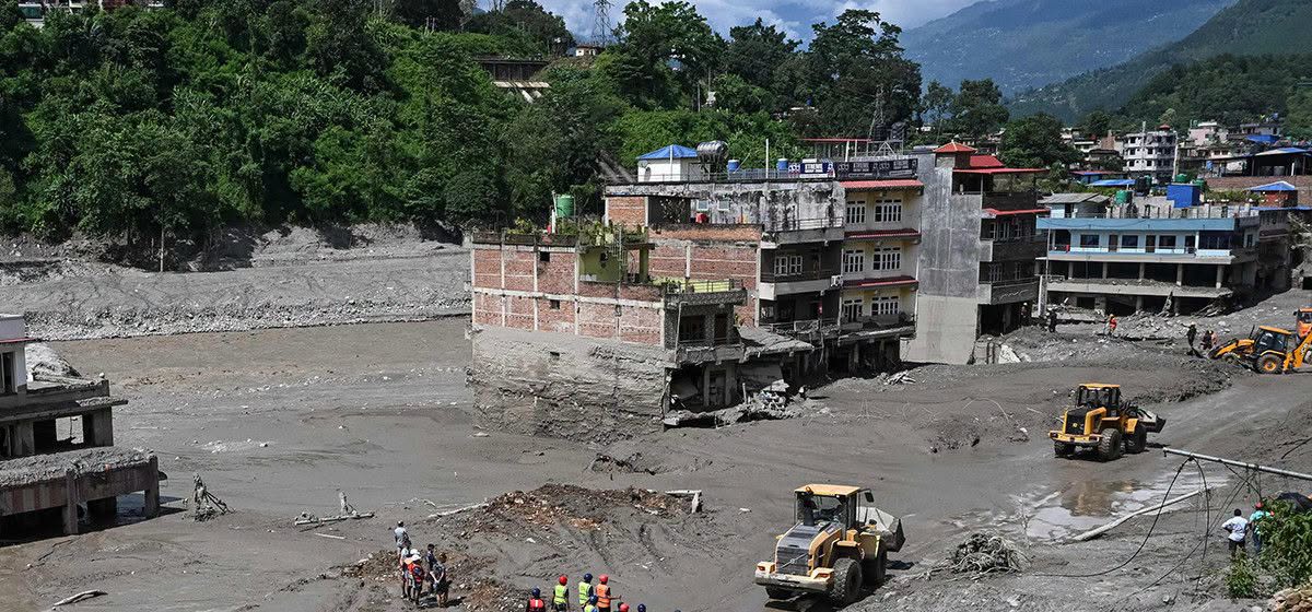 भोटेकोशी बाढीमा ज्यान गुमाएका सशस्त्र प्रहरीका परिवारले २५ लाख राहत पाउने
