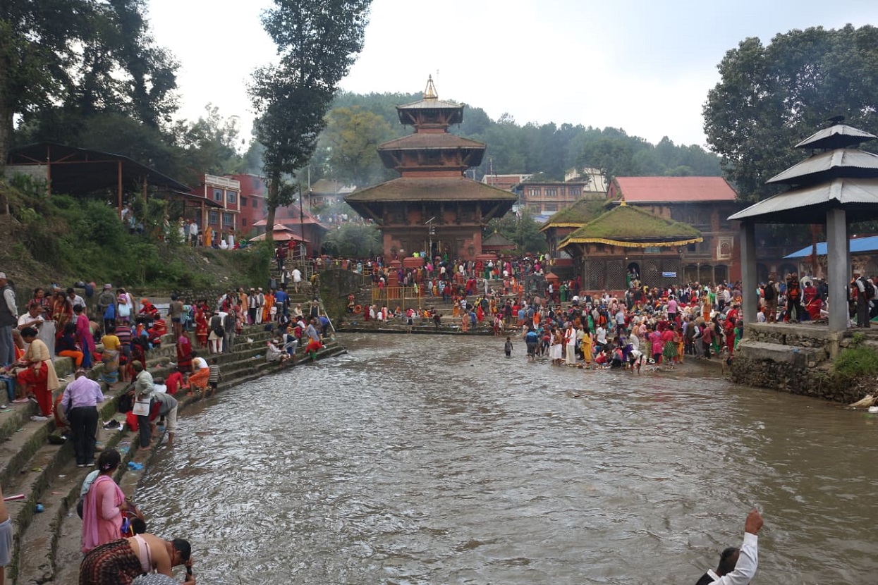आज कुशे औँसी तथा बुवाको मुख हेर्ने दिन