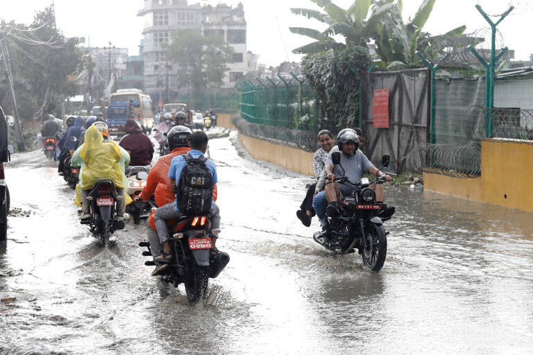 आज यी ३ प्रदेशमा भारी वर्षाको सम्भावना