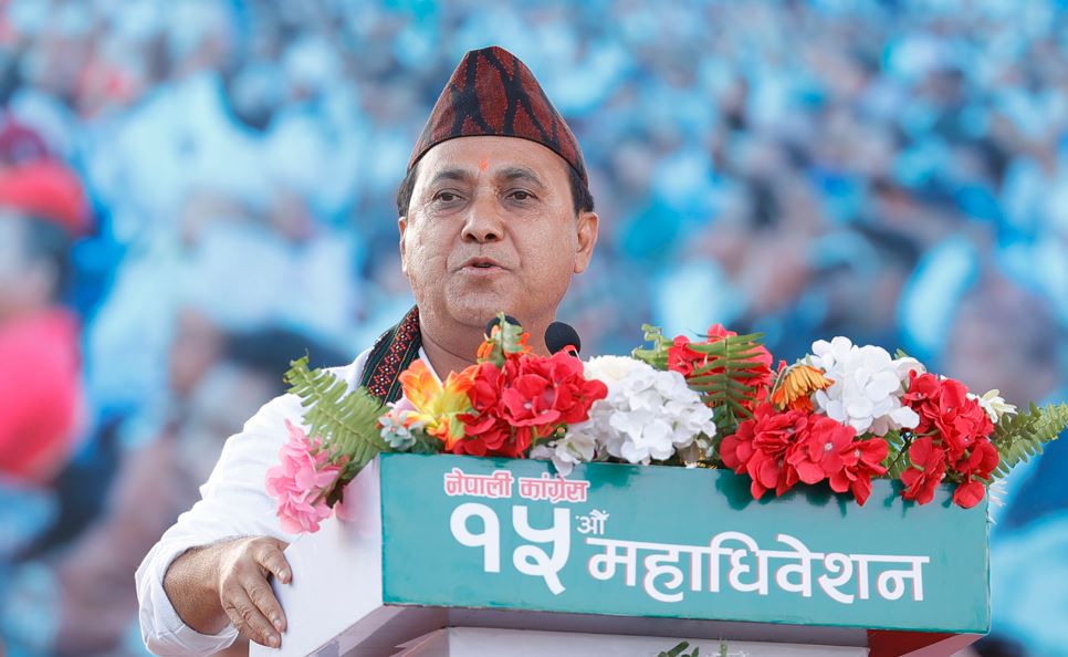 नेपाली कांग्रेसको वरिष्ठ उपसभापतिमा विश्वप्रकाश शर्मा निर्विरोध