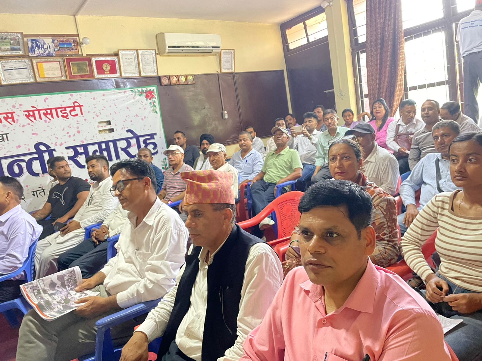 बाँकेमा ५९ औं रक्तसंचार सेवा दिवसमा शतक रक्तदाता र आजीवन सदस्यलाई सम्मान